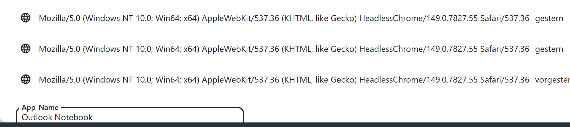 Erzeugen eines App-Passworts