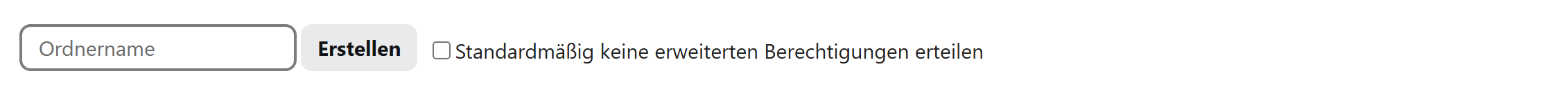 Namen für den neuen Team-Ordner eingeben