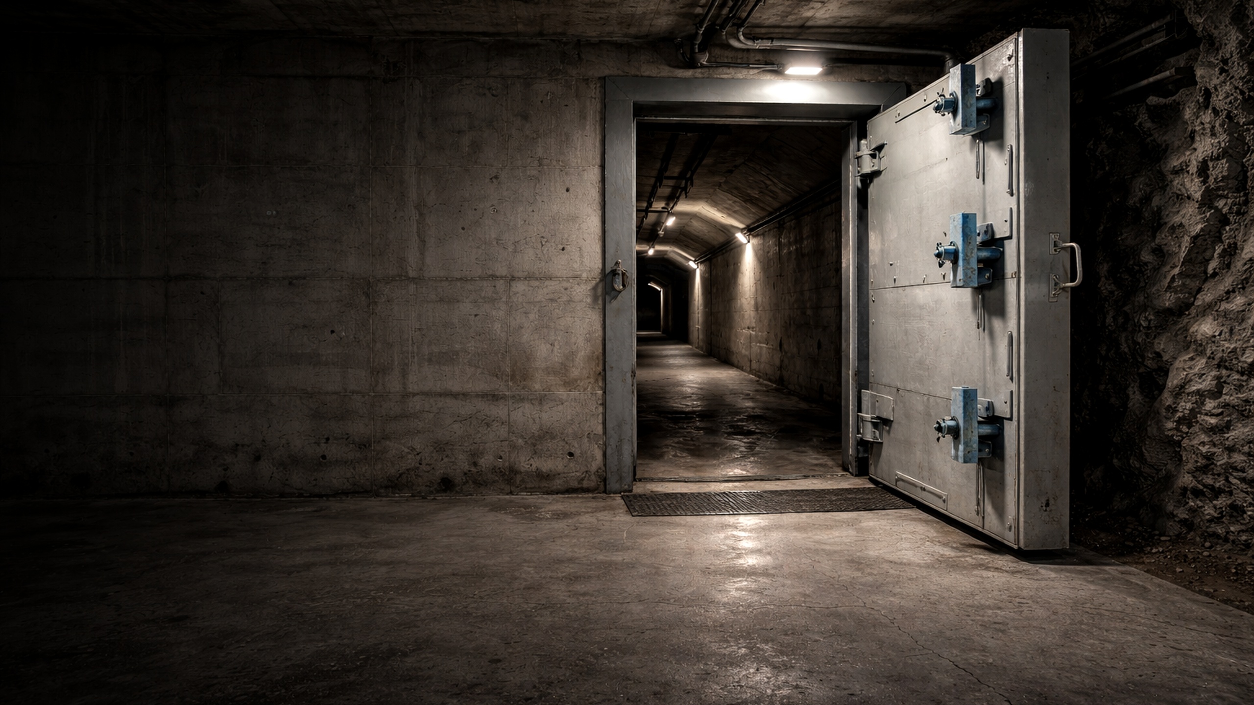 Serverinfrastruktur im Schweizer Bunker-Rechenzentrum